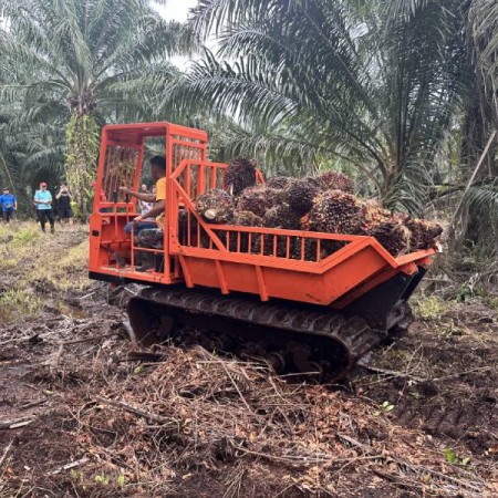 Crawler dump tsheb rau av nkos txoj kev